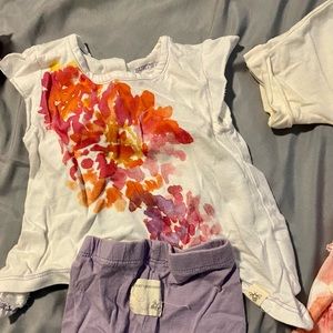 Burts Bee’s infant girls 6 month outfit